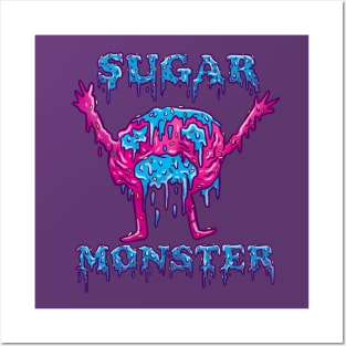 Sugar Monster Posters and Art